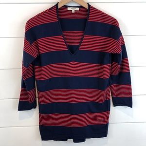 BOGO 1/2 off 🙂 Madewell Blue & Red Striped Sweater